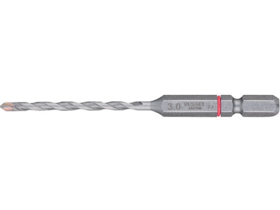 VESSEL CPD-3.0 磁器タイル用ドリル CPD-3.0 VESSEL CPD-3.0 磁器タイル用ドリル CPD-3.0