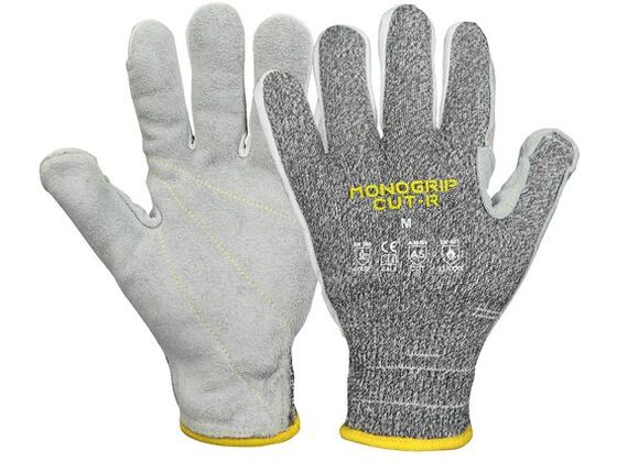 K-WORK 耐切創手袋 モノグリップカットR グレー M CR-01-GY-M K-WORK 耐切創手袋 モノグリップカットR グレー M CR-01-GY-M
