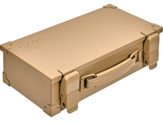 TRUSCO トランク型工具箱 ライトサンド W270xD145xH70 TRUSCO トランク型工具箱 ライトサンド W270xD145xH70