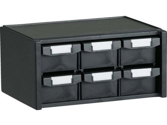 TRUSCO 導電性マスターBOX 342X241XH168 引出3列2段 TRUSCO 導電性マスターBOX 342X241XH168 引出3列2段