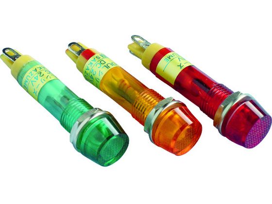 サカヅメ 防水・防滴 IP65 超高輝度LED表示灯DUL-8H-IP 緑φ8 DUL-8H-IP-DC24V-G G サカヅメ 防水・防滴 IP65 超高輝度LED表示灯DUL-8H-IP 緑φ8 DUL-8H-IP-DC24V-G G