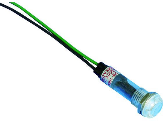 サカヅメ 坂詰製作所 防水防滴IP65 LED表示灯 Φ10 緑 DW-10ML-IP-AC DC5V-60V-G C サカヅメ 坂詰製作所 防水防滴IP65 LED表示灯 Φ10 緑 DW-10ML-IP-AC DC5V-60V-G C