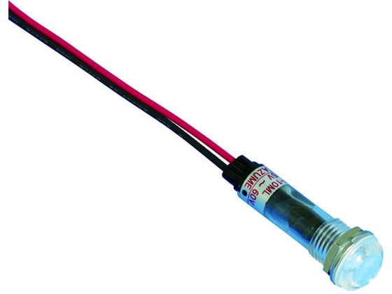 サカヅメ 坂詰製作所 防水防滴IP65 LED表示灯 Φ10 赤 DW-10ML-IP-AC DC5V-60V-R C サカヅメ 坂詰製作所 防水防滴IP65 LED表示灯 Φ10 赤 DW-10ML-IP-AC DC5V-60V-R C