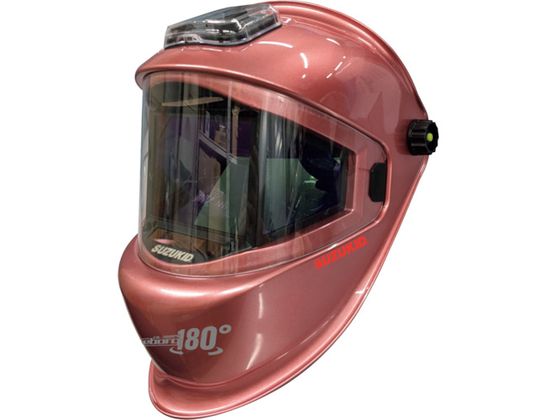 SUZUKID 自動遮光溶接面 アイボーグ180°ロゼ EB-300PW R SUZUKID 自動遮光溶接面 アイボーグ180°ロゼ EB-300PW R