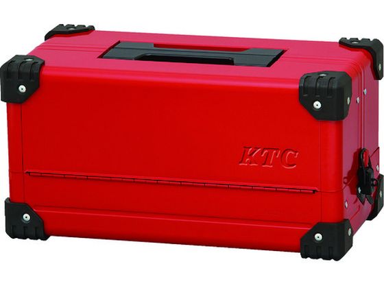 KTC スチール製工具箱 両開きメタルケース レッド KTC スチール製工具箱 両開きメタルケース レッド