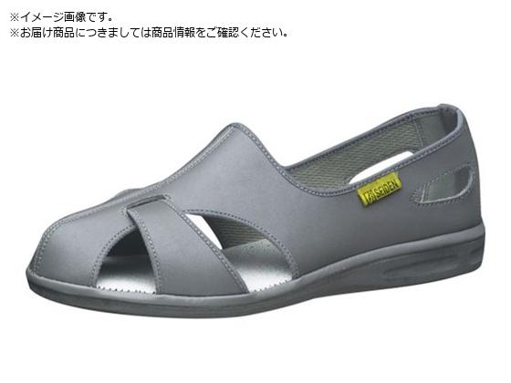ミドリ安全 静電作業靴 エレパスクールN グレイ 27.0CM ミドリ安全 静電作業靴 エレパスクールN グレイ 27.0CM