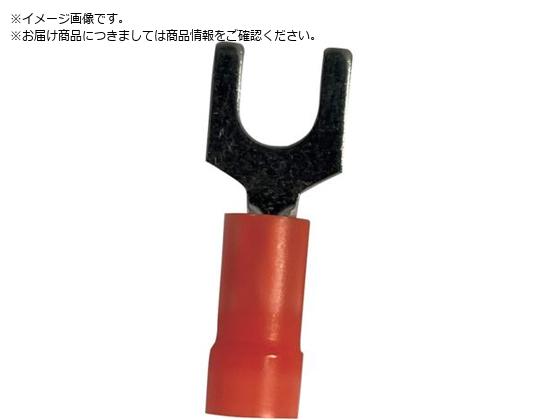 ストロングホールド ビニール絶縁被覆付圧着端子 先開形 電線サイズ:AWG22〜18 0.3〜0.75sq 取付ネジ:M3 25個入り EV18-6FB-Q EV18-6FB-Q ストロングホールド ビニール絶縁被覆付圧着端子 先開形 電線サイズ:AWG22〜18 0.3〜0.75sq 取付ネジ:M3 25個入り EV18-6FB-Q EV18-6FB-Q