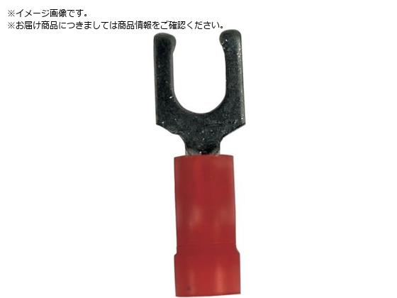 ストロングホールド ビニール絶縁被覆付圧着端子 抜け防止タイプ 先開形 電線サイズ:AWG22〜18 0.3〜0.75sq 取付ネジ:M4 25個入り EV18-8LFB-Q EV18-8LFB-Q ストロングホールド ビニール絶縁被覆付圧着端子 抜け防止タイプ 先開形 電線サイズ:AWG22〜18 0.3〜0.75sq 取付ネジ:M4 25個入り EV18-8LFB-Q EV18-8LFB-Q