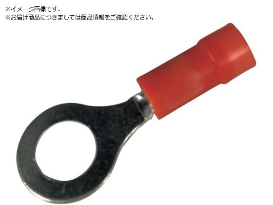 ストロングホールド ビニール絶縁被覆付圧着端子 丸形 電線サイズ:AWG22〜18 0.3〜0.75sq 取付ネジ:M4 25個入り EV18-8RB-Q EV18-8RB-Q ストロングホールド ビニール絶縁被覆付圧着端子 丸形 電線サイズ:AWG22〜18 0.3〜0.75sq 取付ネジ:M4 25個入り EV18-8RB-Q EV18-8RB-Q