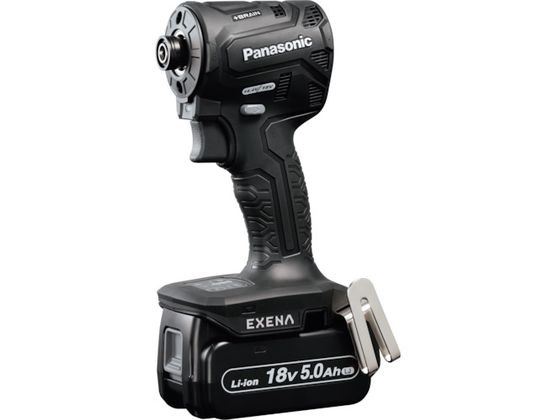 EXENA 充電インパクトドライバー 18V5.0Ah電池セット品 黒 EZ1PD1J18D-B EXENA 充電インパクトドライバー 18V5.0Ah電池セット品 黒 EZ1PD1J18D-B