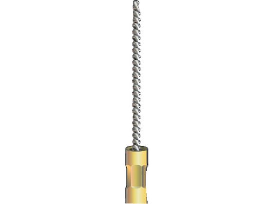 Minimo スパイラルホールブラシ ステンレス Φ1 FD2251 Minimo スパイラルホールブラシ ステンレス Φ1 FD2251