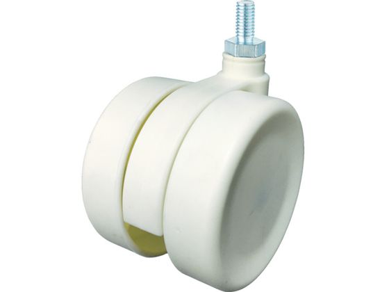 SAMSONG デザイン双輪キャスター「Frog」白 ネジ 自在 65mm FROG-T-65-W SAMSONG デザイン双輪キャスター「Frog」白 ネジ 自在 65mm FROG-T-65-W