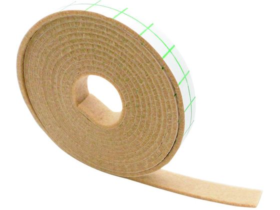 WAKI フェルトテープ 薄茶 10X1800 FU-361 WAKI フェルトテープ 薄茶 10X1800 FU-361
