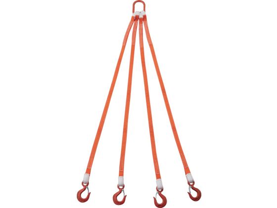 TRUSCO 4本吊ベルトスリングセット 25mm幅X1.5m TRUSCO 4本吊ベルトスリングセット 25mm幅X1.5m