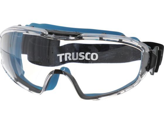 TRUSCO カラーセーフティーゴーグル ワイドビュータイプ ブルー G5008-B TRUSCO カラーセーフティーゴーグル ワイドビュータイプ ブルー G5008-B