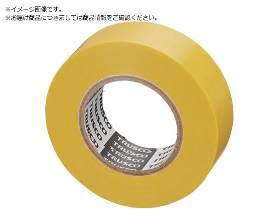 TRUSCO 脱鉛タイプビニールテープ 19mmX20m 黄 1巻入り TRUSCO 脱鉛タイプビニールテープ 19mmX20m 黄 1巻入り
