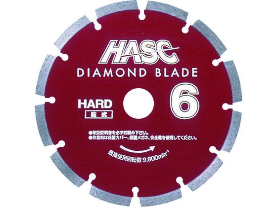 MEIHO コンクリート用ダイヤモンドカッター ダイヤモンドブレード 155mm 乾式 HD-6 MEIHO コンクリート用ダイヤモンドカッター ダイヤモンドブレード 155mm 乾式 HD-6