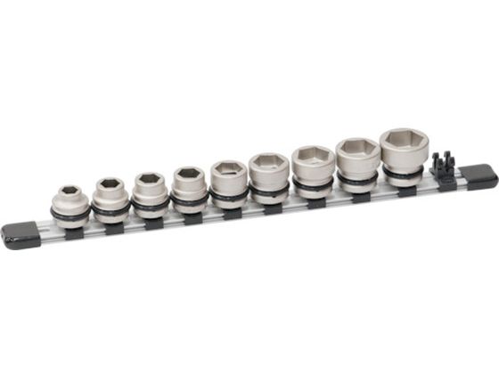 TONE インパクト用ショートソケットセット 差込角12.7mm 6角 HNV409SS TONE インパクト用ショートソケットセット 差込角12.7mm 6角 HNV409SS