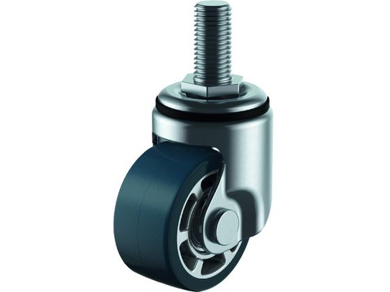 ユーエイ ねじ込み式 自在 低床キャスター ウレタン 車輪径65mm Hタイプ HT型 ネジ寸法M16×40ピッチ2 HT-65AU-M16-40 ユーエイ ねじ込み式 自在 低床キャスター ウレタン 車輪径65mm Hタイプ HT型 ネジ寸法M16×40ピッチ2 HT-65AU-M16-40