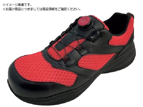 IGNIO ダイヤル式ワークシューズ1003 ブラックレッド25.5cm IGNIO ダイヤル式ワークシューズ1003 ブラックレッド25.5cm