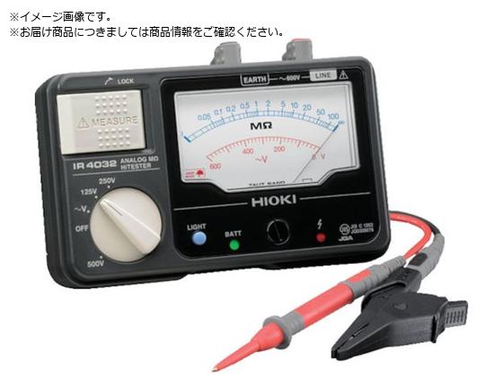 HIOKI アナログ絶縁抵抗計 3レンジ IR4031-10 IR4031-10 HIOKI アナログ絶縁抵抗計 3レンジ IR4031-10 IR4031-10