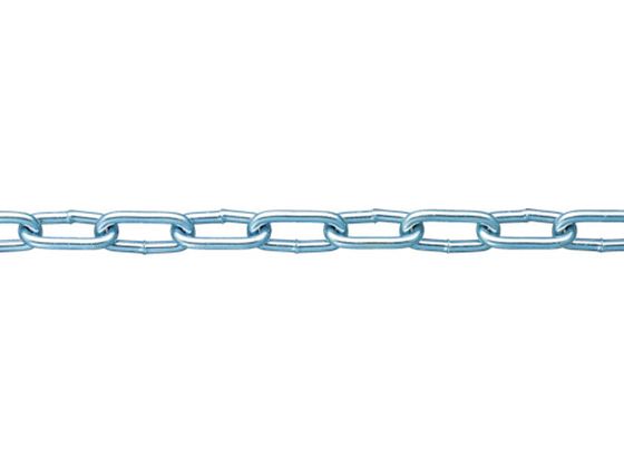 ニッサチェイン 鉄ユニクロ溶接リンクチェイン 4mm×30m IW40 UC ニッサチェイン 鉄ユニクロ溶接リンクチェイン 4mm×30m IW40 UC