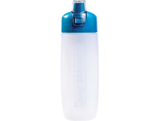 KURITA 携帯用浄水ボトル ピュアウォーター ブルー JBR-3068 KURITA 携帯用浄水ボトル ピュアウォーター ブルー JBR-3068