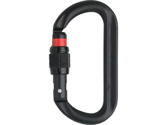 ALPIN カラビナ OVALO スクリューロック 線径12.5 ブラック ALPIN カラビナ OVALO スクリューロック 線径12.5 ブラック