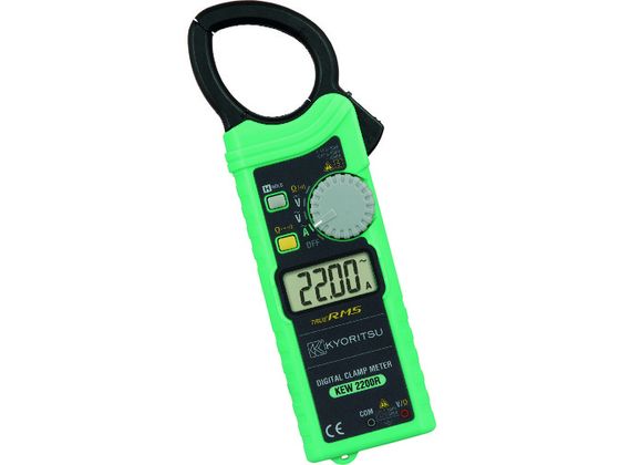 KYORITSU 交流電流測定用クランプメータ RMS KEW2200R KYORITSU 交流電流測定用クランプメータ RMS KEW2200R