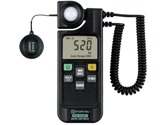 KYORITSU デジタル照度計 Bluetooth通信機能搭載 KEW5204BT KYORITSU デジタル照度計 Bluetooth通信機能搭載 KEW5204BT