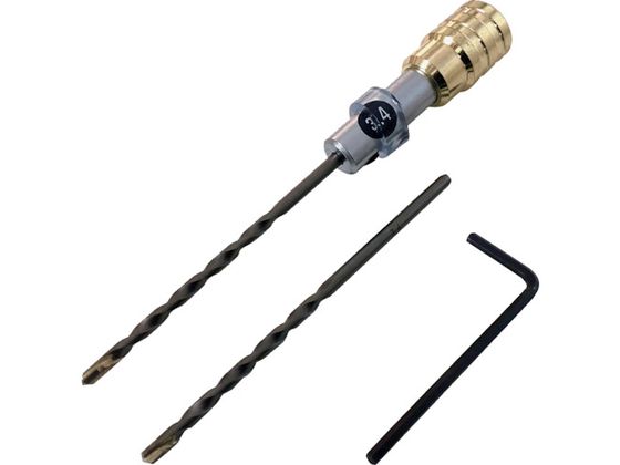 ベストツール KOSEI コンクリートドリル用簡単下穴ギリセット 3.4mm KG-3.4 ベストツール KOSEI コンクリートドリル用簡単下穴ギリセット 3.4mm KG-3.4