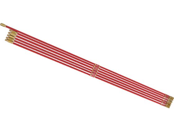NIKKO 検尺棒 8φx6m ジョイントタイプ KJB-1M-6 NIKKO 検尺棒 8φx6m ジョイントタイプ KJB-1M-6