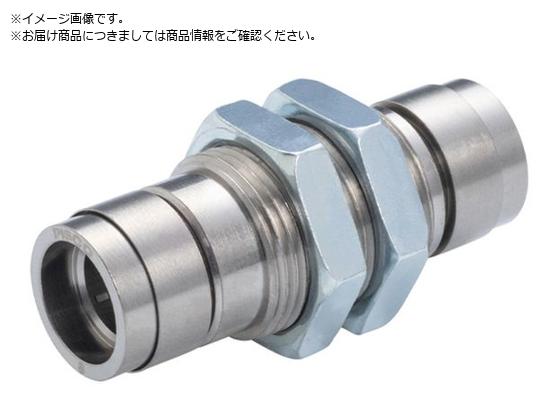 PISCO チューブフィッティングブラス 隔壁ユニオン カバー付き KM10 PISCO チューブフィッティングブラス 隔壁ユニオン カバー付き KM10