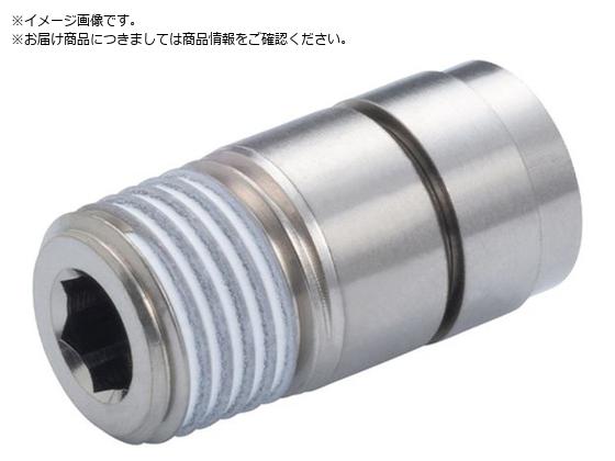 PISCO チューブフィッティング ブラス六角穴付ストレート チューブ8 ネジR3 8 ゴムHNBR KOC8-03 PISCO チューブフィッティング ブラス六角穴付ストレート チューブ8 ネジR3 8 ゴムHNBR KOC8-03