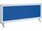イノウエ クロスデスクトップパネル W1400×D38×H350mm ブルー