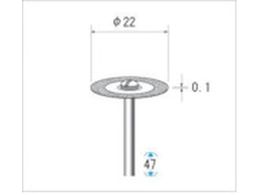 �i�J�j�V �d���_�C�������h�f�B�X�N ��22�~0.15�~����2.34 #320 14049