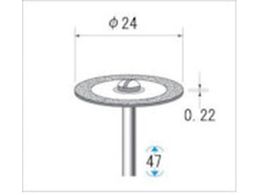 �i�J�j�V �d���_�C�������h�f�B�X�N ��24�~0.22�~����2.34 #400 14055