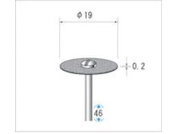 �i�J�j�V ���^���_�C���f�B�X�N ��19�~0.2�~����3 #200 14523