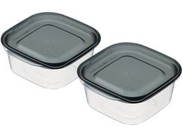 inomata �y����p�b�N �X�N�G�A270ml 2�g�N���A�[�u���b�N 1841-CBLK