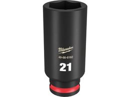 milwaukee SHOCKWAVE IMPACT DUTY fB[vCpNg\Pbg 3 8C` 9.5mm p 21mm 49-66-6162
