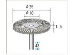 �i�J�j�V �d�|���C���[�u���V 10�{�� �z�C�[���^ ��25�~1.5�~����3 ����0.1 50445