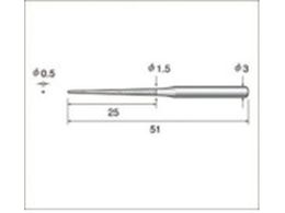 �i�J�j�V �d���_�C�������h���X�� �ې�׌^ 0.5�~0.5�~25�~����3 #150 62855