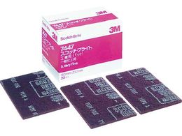 m.h.m.a.r 2点お纏め 3M スコッチ・ブライト 工業用パッド 7447 #320相当 赤茶 BOX 20