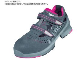 UVEX 1 ���f�B�[�X �T���_�� �O���[ 24.0CM S1 SRC8560.5-38