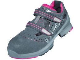 UVEX 1 ���f�B�[�X �T���_�� �O���[ 23.5CM S1 SRC85605-37