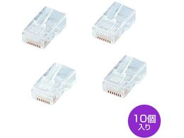 SANWA RJ-45RlN^ CAT5ePp ADT-RJ45-10LN
