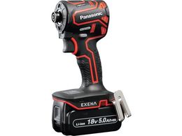 EXENA �[�d�C���p�N�g�h���C�o�[ 18V5.0Ah�d�r�Z�b�g�i �� EZ1PD1J18D-R