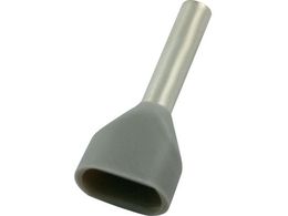 TRUSCO �t�F���[�������[�q �≏�X���[�u�t�� �c�C���^�C�v 0.75-8 100�� FTT7508-GY