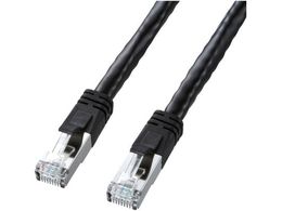 SANWA CAT6 LAN�P�[�u�� PoE�Ή��^�C�v �u���b�N 5m KB-T6POE-05BK