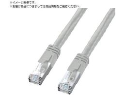 SANWA CAT6 LAN�P�[�u�� PoE�Ή��^�C�v ���C�g�O���[ 7m KB-T6POE-07